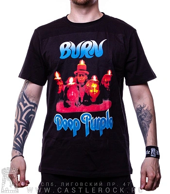 футболка deep purple "burn"
