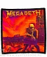 нашивка megadeth "peace sells... but who's buying?" (квадратная)