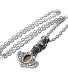 подвес alchemy gothic (алхимия готик) p728 amber dragon thorhammer