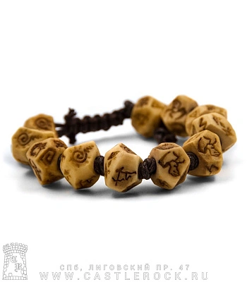 браслет наскальные рисунки (детализированные)