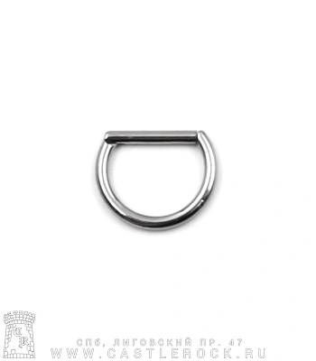 D-Образное Кольцо Кликер Титан 1,2 х 8