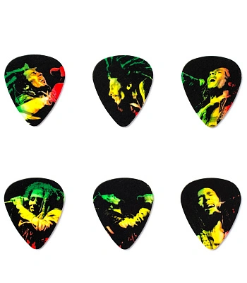 набор медиаторов bob marley (6 шт.) bob-pt05m