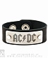 браслет кожаный ac/dc (широкий)