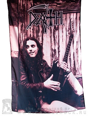 постер тканевый death chuck schuldiner