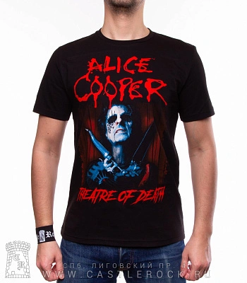 футболка alice cooper "theatre of death"