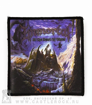 нашивка immortal "at the heart of winter"