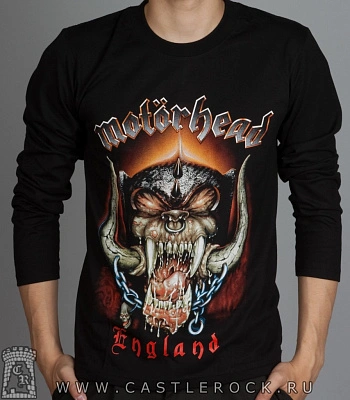 футболка motorhead "england" д/р