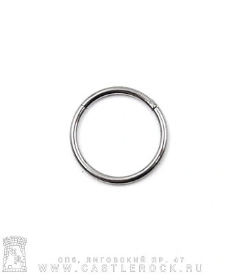 Сегментное Кольцо Кликер Титан 1,2 х 12