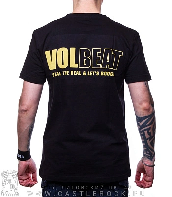 футболка volbeat "seal the deal & let's boogie"
