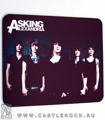 коврик для мыши asking alexandria (группа)