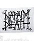 наклейка виниловая napalm death (лого)