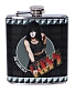 фляга стальная фирменная kiss paul stanley "the starchild" 7 oz
