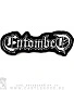 нашивка entombed (лого, вышивка)