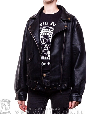 косуха женская к/з оверсайз h-294