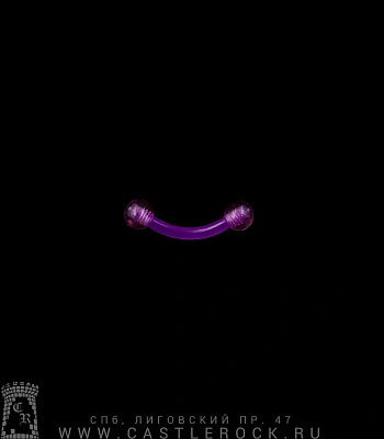 Микробанан Биофлекс с Акриловыми Шариками (фиолетовый) 1,2 х 8 х 3/3