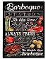 табличка barbeque station