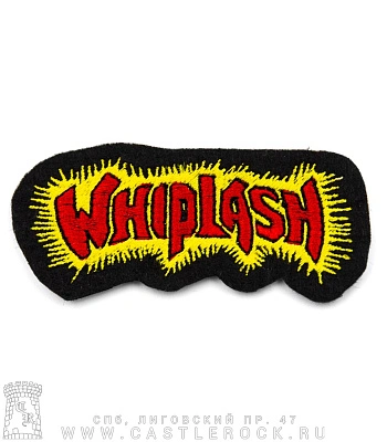 нашивка whiplash (лого, вышивка)