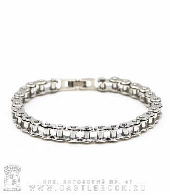 браслет стальной цепь мотоциклетная (8 мм)