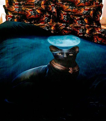 комплект постельного белья богиня бастет (кошка)