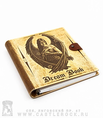 блокнот с разъемными кольцами девушка ангел "dream book"