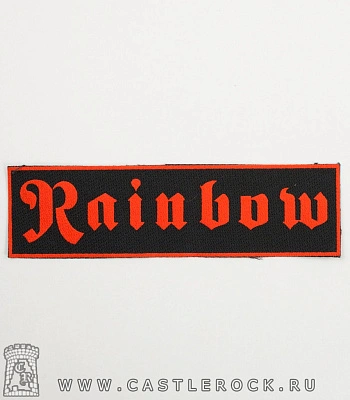 нашивка rainbow (лого красное)