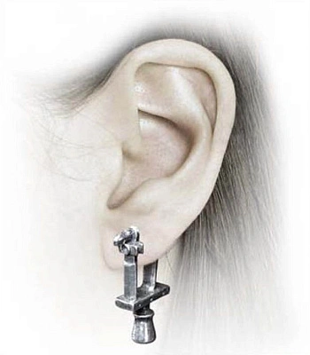 серьга alchemy gothic (алхимия готик) e267 knife switch