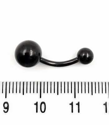 Банан Сталь Черный с Шариками 1,6 х 10 х 5/8