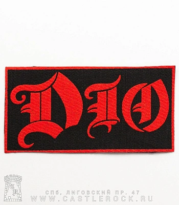 нашивка dio (лого)
