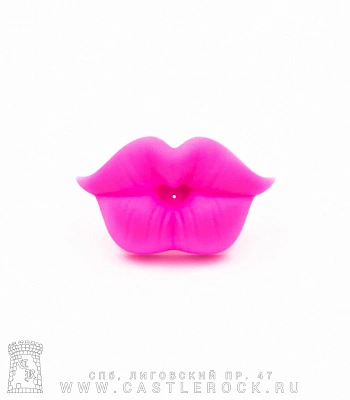 соска-пустышка губы розовые