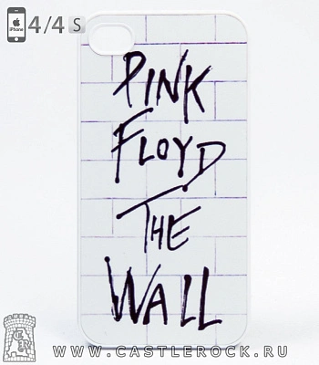 чехол для iphone pink floyd "the wall" (стена)