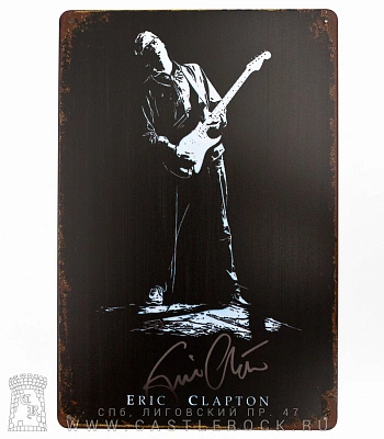 табличка eric clapton