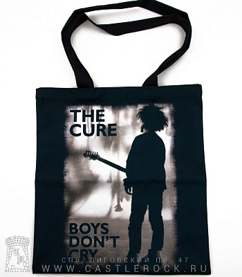 сумка шоппер cure "boys don't cry"