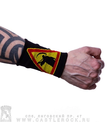 напульсник трикотажный children of bodom "chaos ridden years-stockholm knockout live" (широкий)