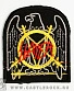 нашивка slayer (орел, яркая, вышивка)