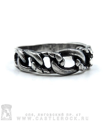 кольцо цепь панцирная