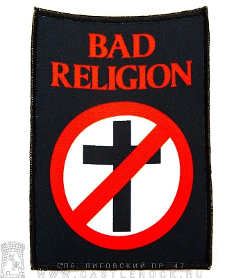 нашивка bad religion (лого)