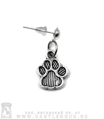 серьга лапа (малая)