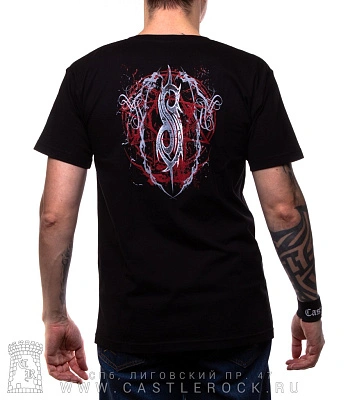 футболка slipknot "des moines. iowa 1995" (принт темный)