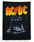 нашивка ac/dc "hell's bells" (колокол ч/б)