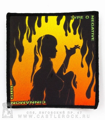 нашивка type o negative "cinnamon girl"