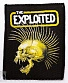 нашивка exploited (лого череп желтое)