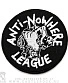 нашивка anti-nowhere league "out of control" (вышивка)