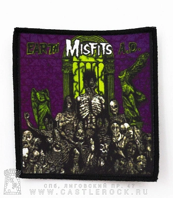нашивка misfits "earth a.d./wolfs blood"