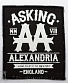 нашивка asking alexandria "from death to destiny. england"