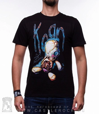 футболка korn "the serenity of suffering" (кукла)