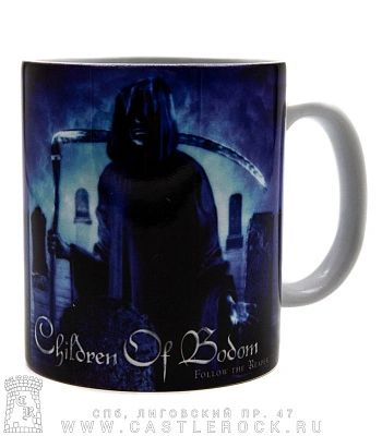 кружка children of bodom "follow the reaper" (синяя)