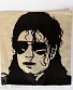 чехол на подушку michael jackson (лицо)