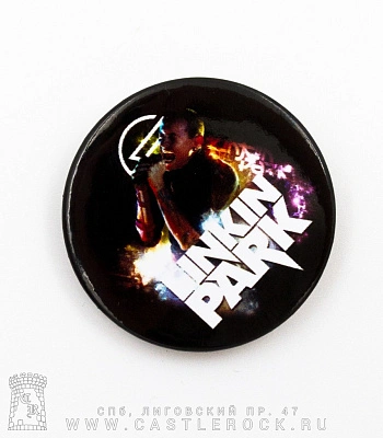 значок linkin park chester bennington