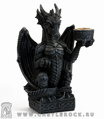подсвечник дракон