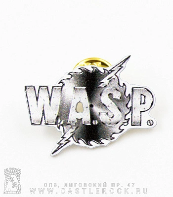 значок цанга w.a.s.p. (лого)